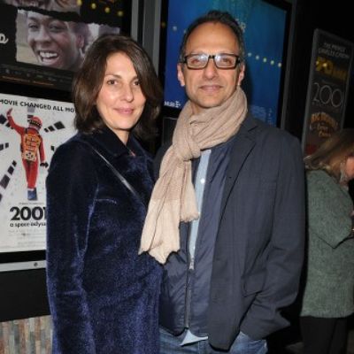 Gina Bellman's current husband, Zaab Sethna.